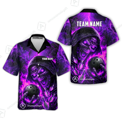 Hawaiian Shirt||Purple