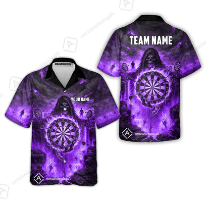 Hawaiian Shirt||Purple