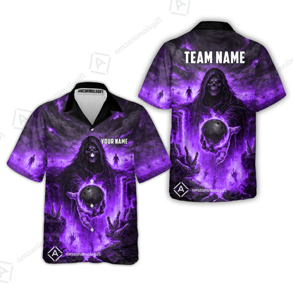 Hawaiian Shirt||Purple