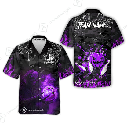 Hawaiian Shirt||Purple
