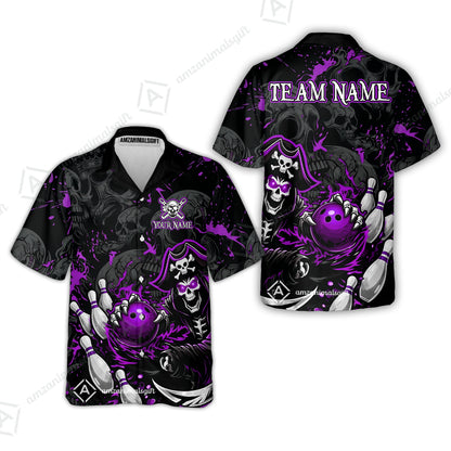Hawaiian Shirt||Purple