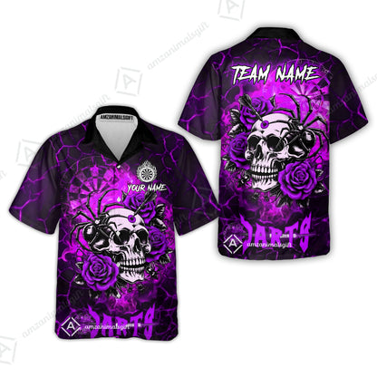 Hawaiian Shirt||Purple