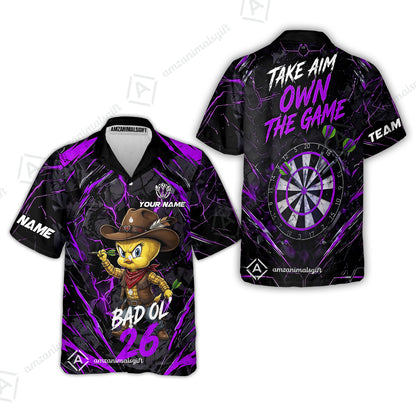 Hawaiian Shirt||Purple