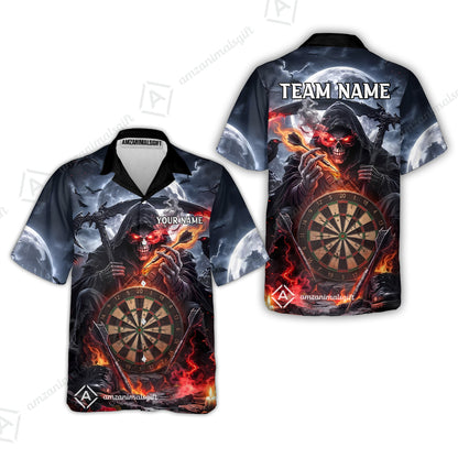 Hawaiian Shirt||Red