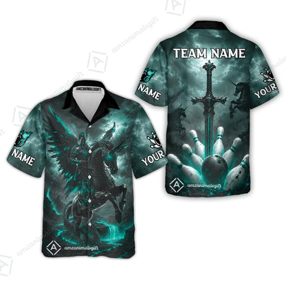 Hawaiian Shirt||Turquoise