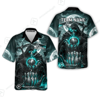 Hawaiian Shirt||Turquoise