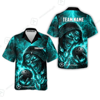 Hawaiian Shirt||Turquoise