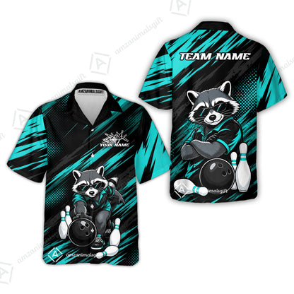 Hawaiian Shirt||Turquoise