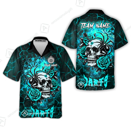 Hawaiian Shirt||Turquoise