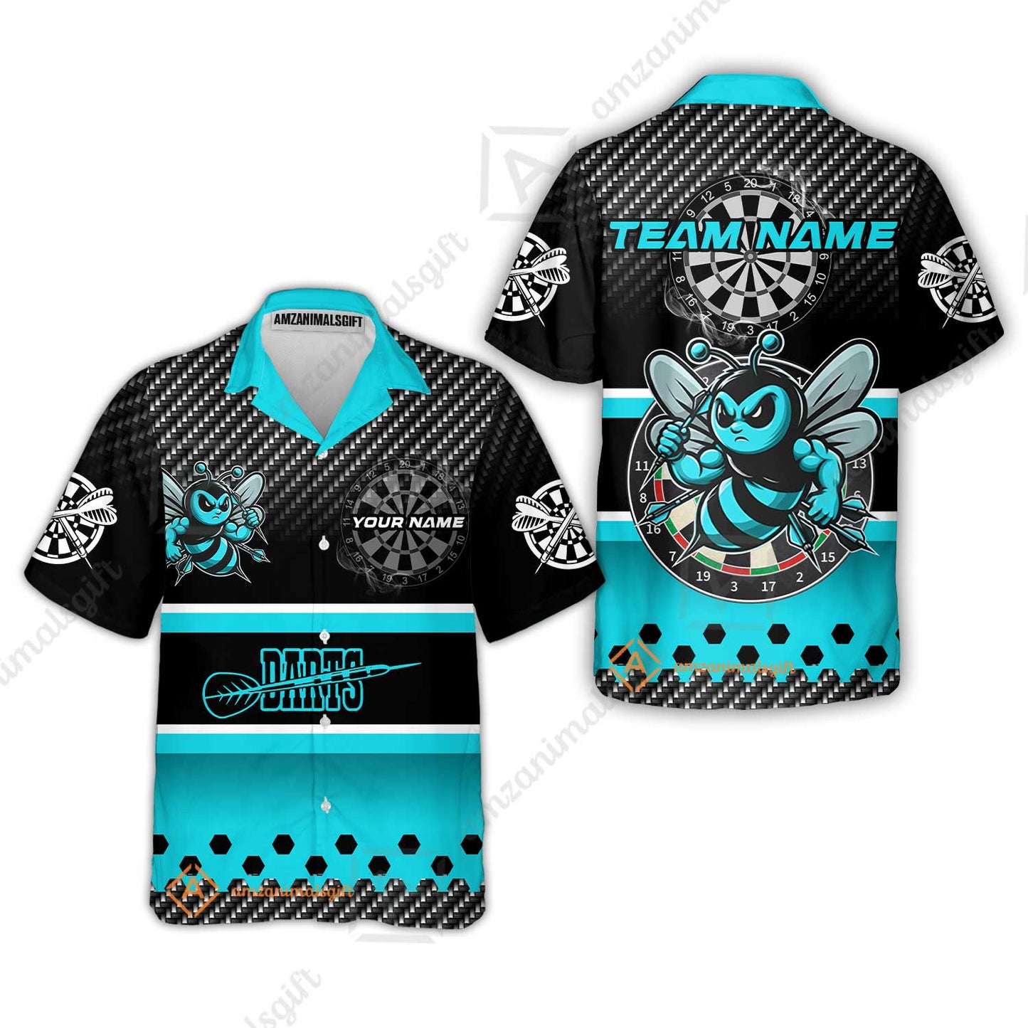 Custom Funny Bee Darts Unisex Polo Team Shirts, Custom Team League Darts Jersey Polo , Custom Darts Team Jerseys Uniform
