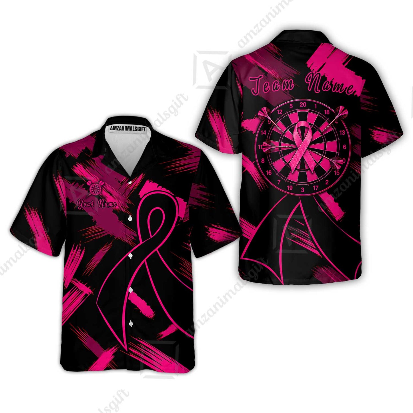 Custom Darts Jersey Polo Shirt, Ribbons Dart, Custom Dart Jersey Team Shirt For Players With Name & Team Name