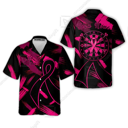 Custom Darts Jersey Polo Shirt, Ribbons Dart, Custom Dart Jersey Team Shirt For Players With Name & Team Name
