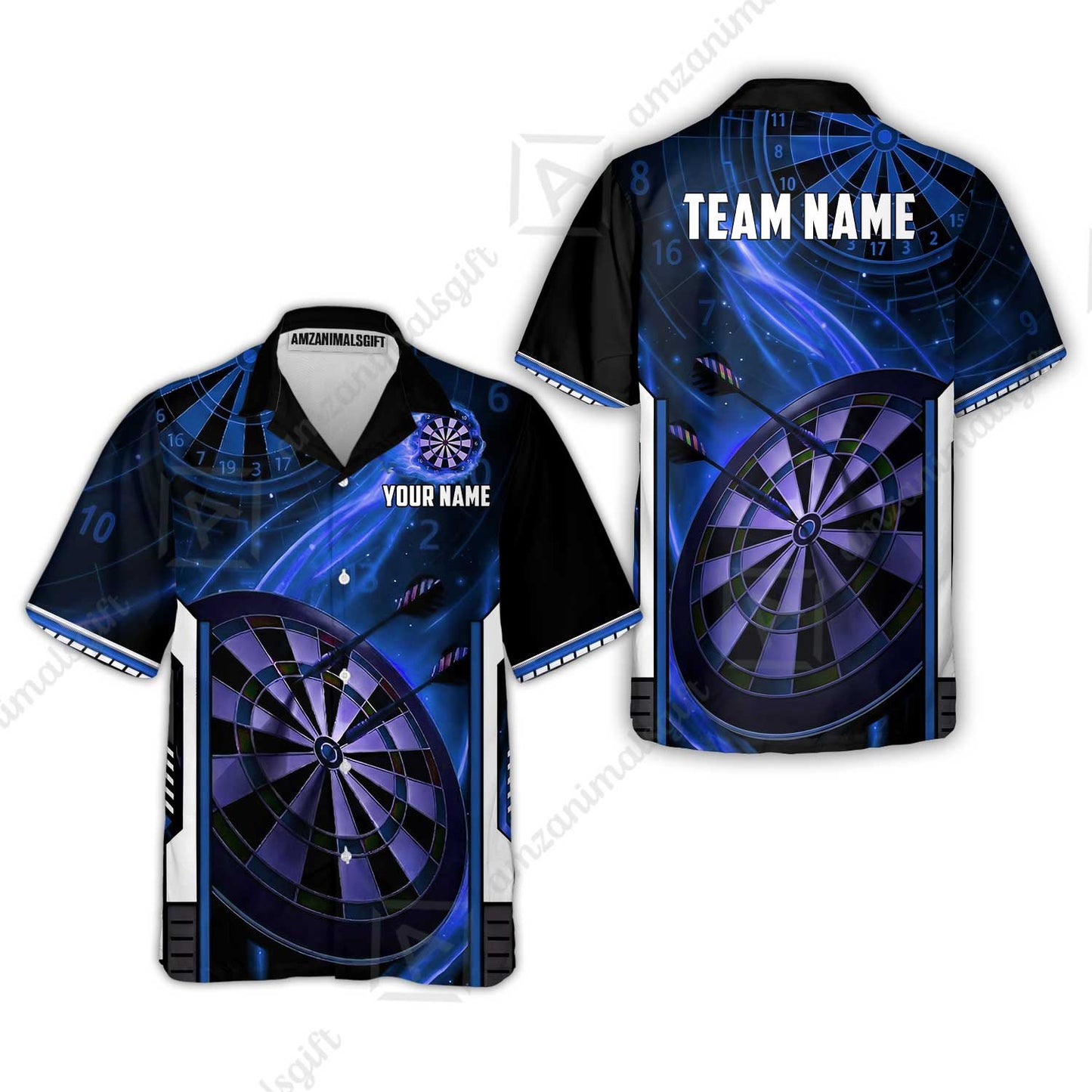 Custom Darts Team Jersey, Personalized Galaxy Darts Team Shirt For Players With Name & Team Name