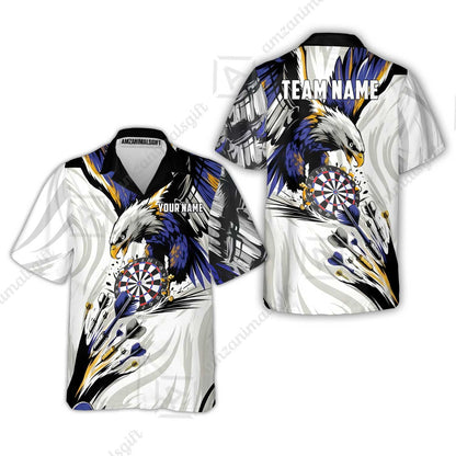 Custom Darts Team Jersey, Personalized Eagle Strike Dart Polo Shirt For Players With Name & Team Name