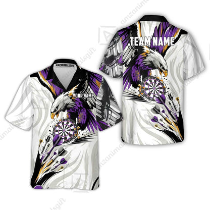 Custom Darts Team Jersey, Personalized Eagle Strike Dart Polo Shirt For Players With Name & Team Name