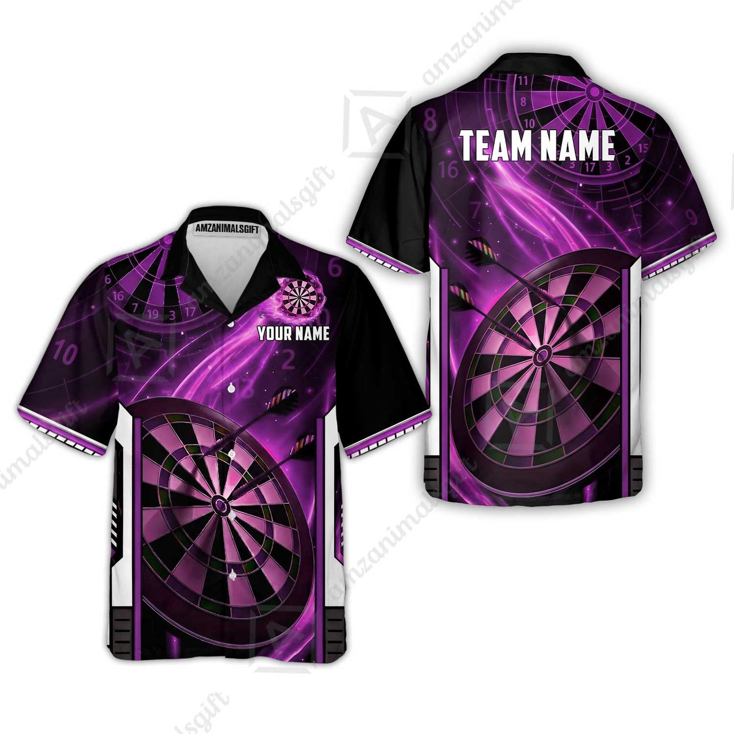 Custom Darts Team Jersey, Personalized Galaxy Darts Team Shirt For Players With Name & Team Name