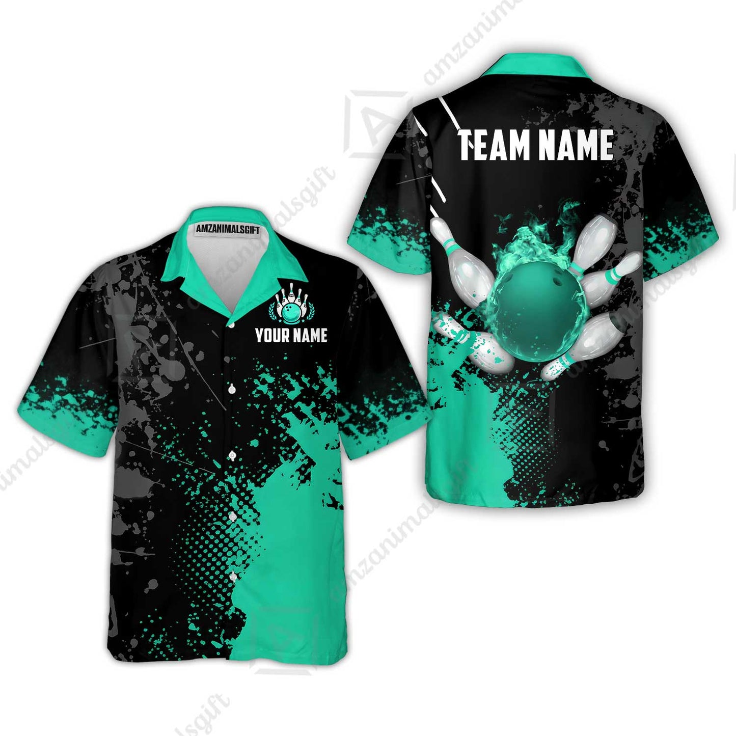 Custom Bowling Jersey Polo Shirt, Fire Ball Bowling, Custom Bowling Jersey Team Shirt For Players With Name & Team Name
