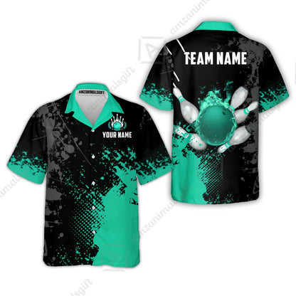 Custom Bowling Jersey Polo Shirt, Fire Ball Bowling, Custom Bowling Jersey Team Shirt For Players With Name & Team Name