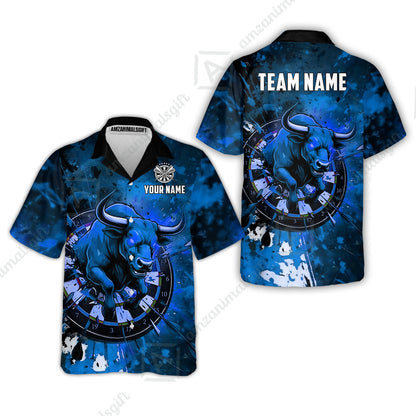 Custom Darts Team Jersey, Personalized Raging Bull Jersey Shirt For Players With Name & Team Name