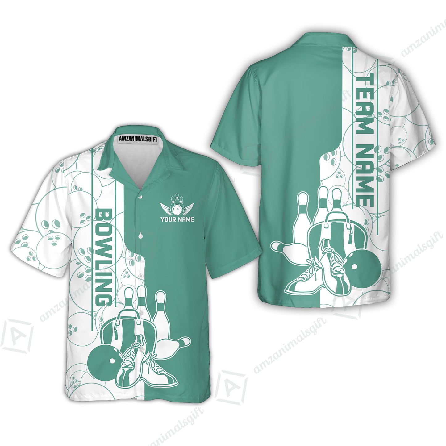 Custom Bowling Team Jersey Bowling Shoes Polo Shirts, Bowling Team Uniforms, Personalized Name And Team Name
