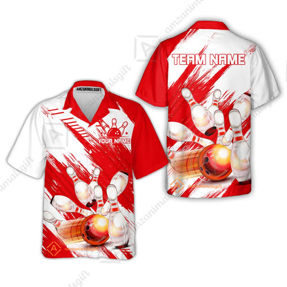 Customized Bowling Team Polo Jersey, Bowling Uniform Shirt For Bowlers, Custom Polo Style Shirt for Bowling Teams