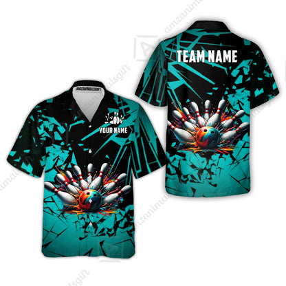 Custom Bowling Jersey Polo Shirt, Strike Explosion Bowling, Custom Bowling Jersey Team Shirt For Players With Name & Team Name