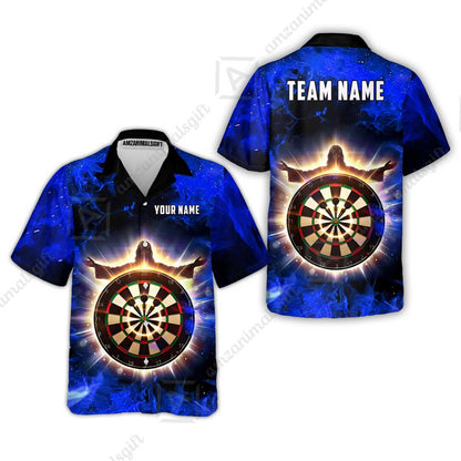Custom Darts Team Jersey, Personalized Heavenly Strike Dart Polo Shirt For Players With Name & Team Name