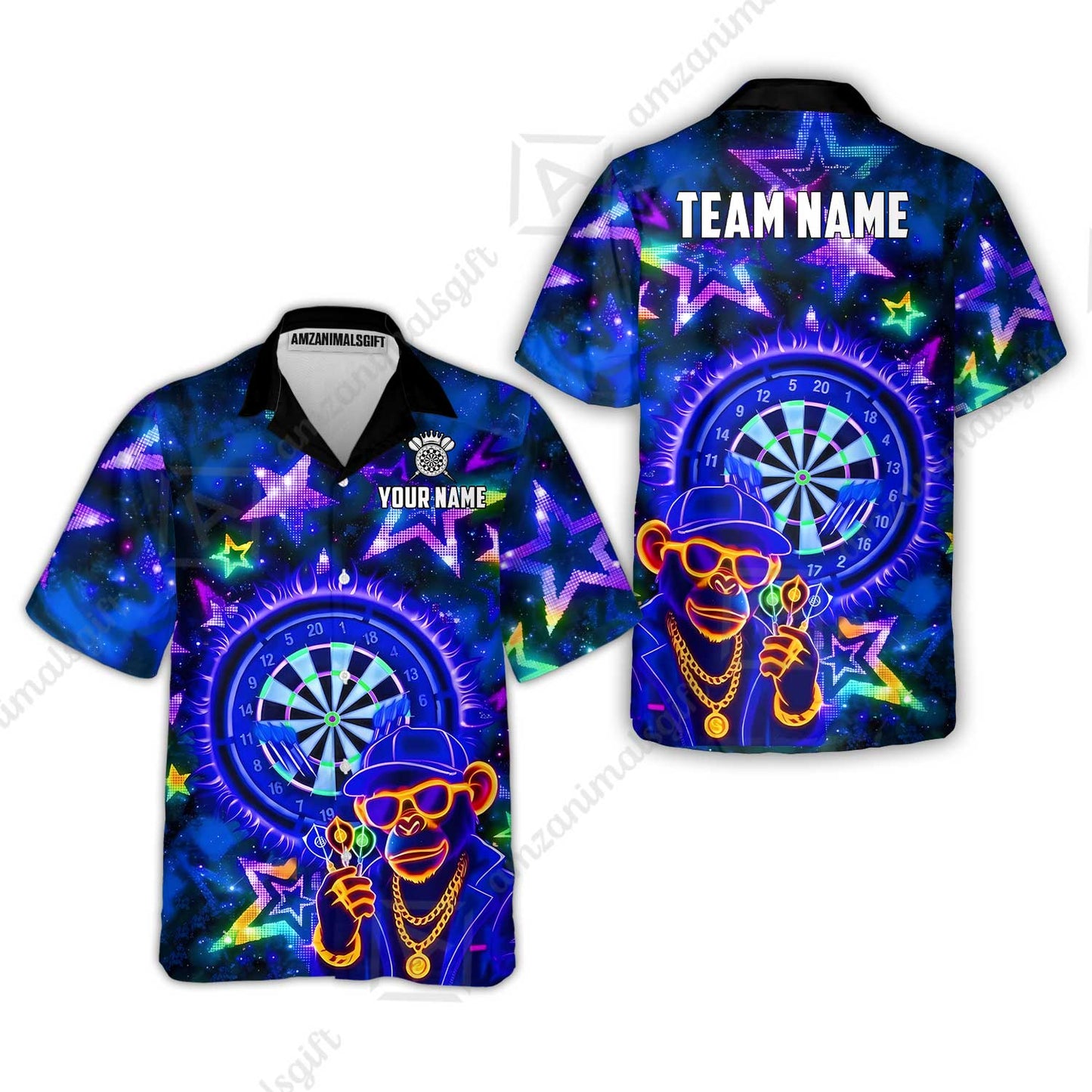 Hawaiian Shirt||Blue