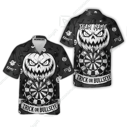 Hawaiian Shirt||Black White