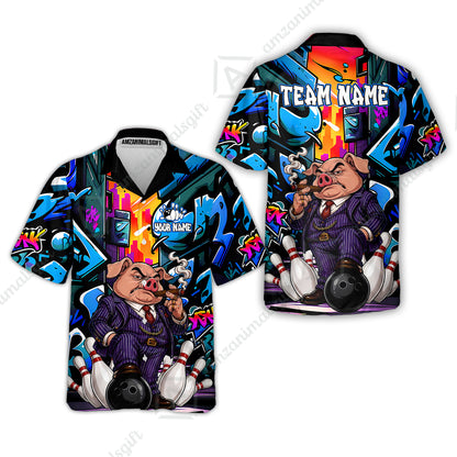 Hawaiian Shirt||Blue
