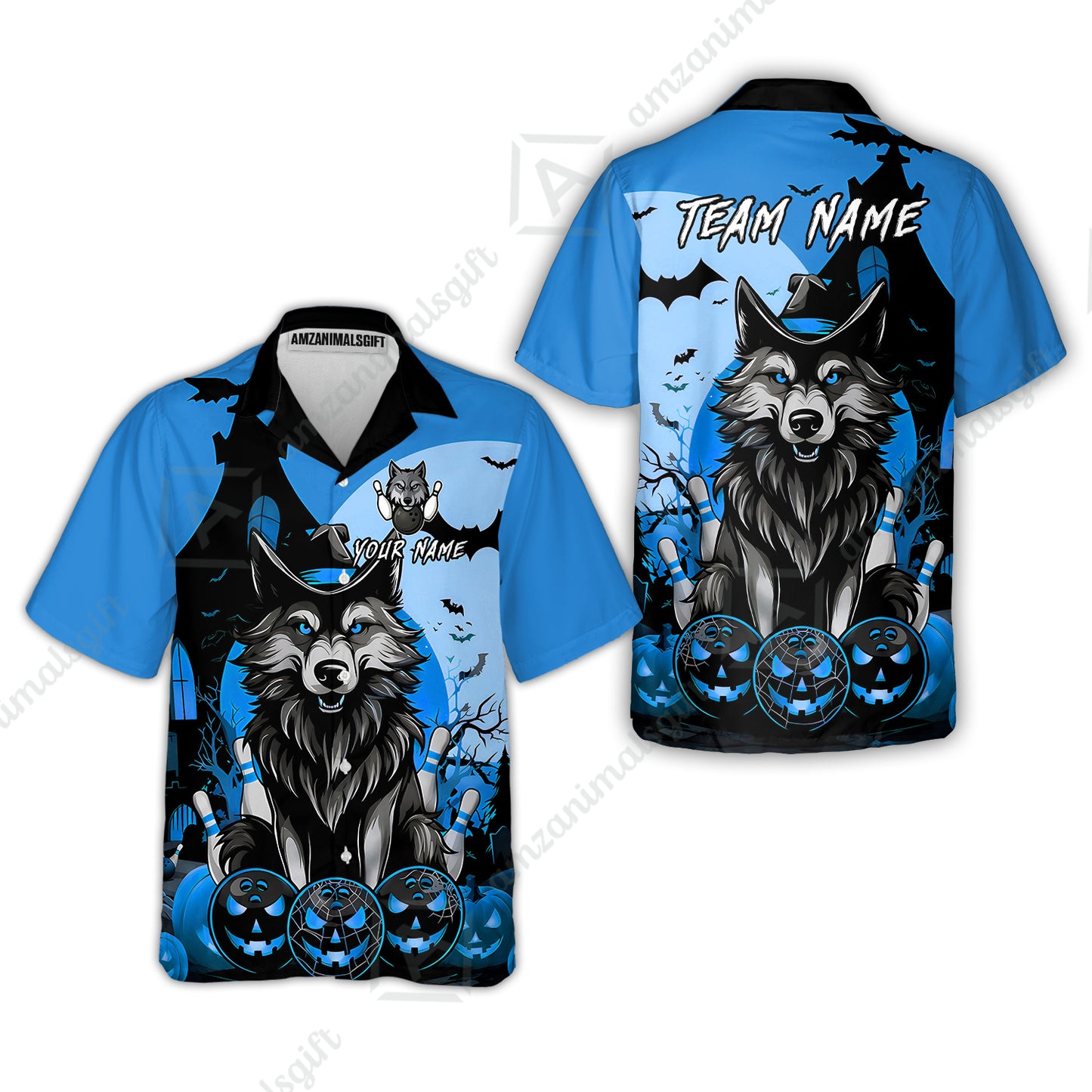 Hawaiian Shirt||Blue