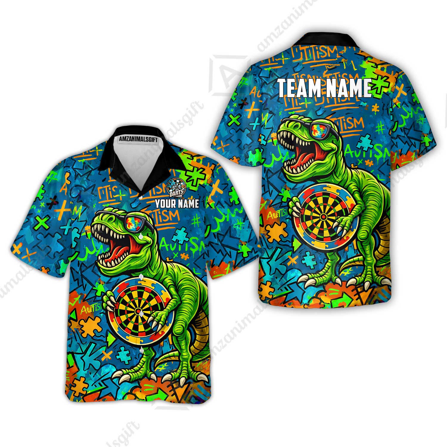 Hawaiian Shirt||Blue