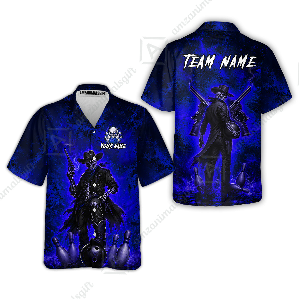 Hawaiian Shirt||Blue