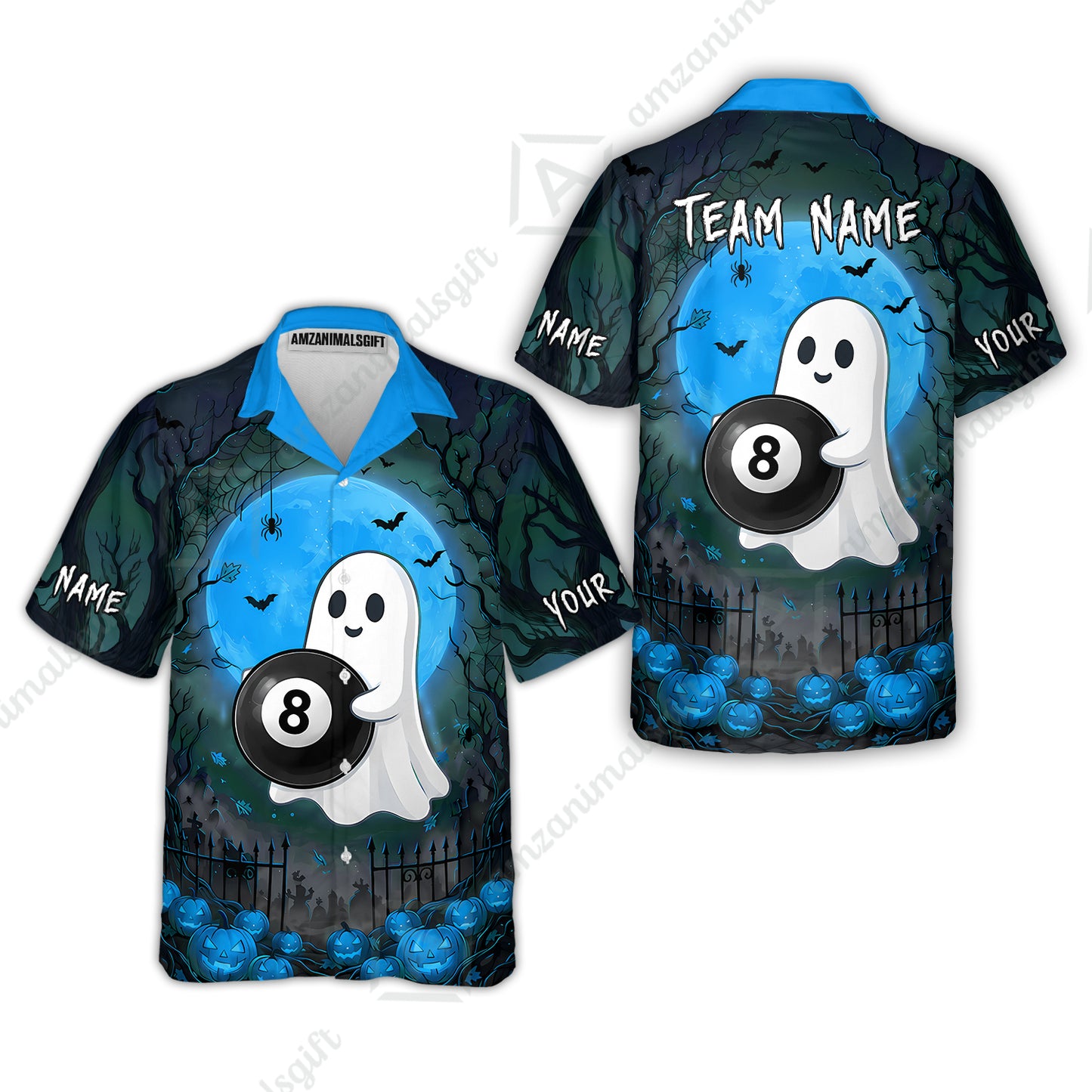 Hawaiian Shirt||Blue