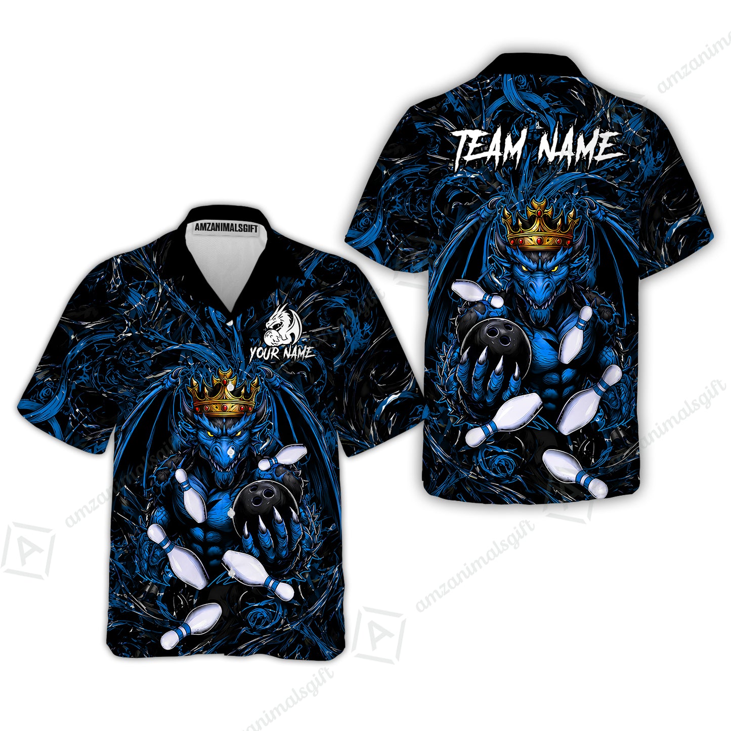 Hawaiian Shirt||Blue