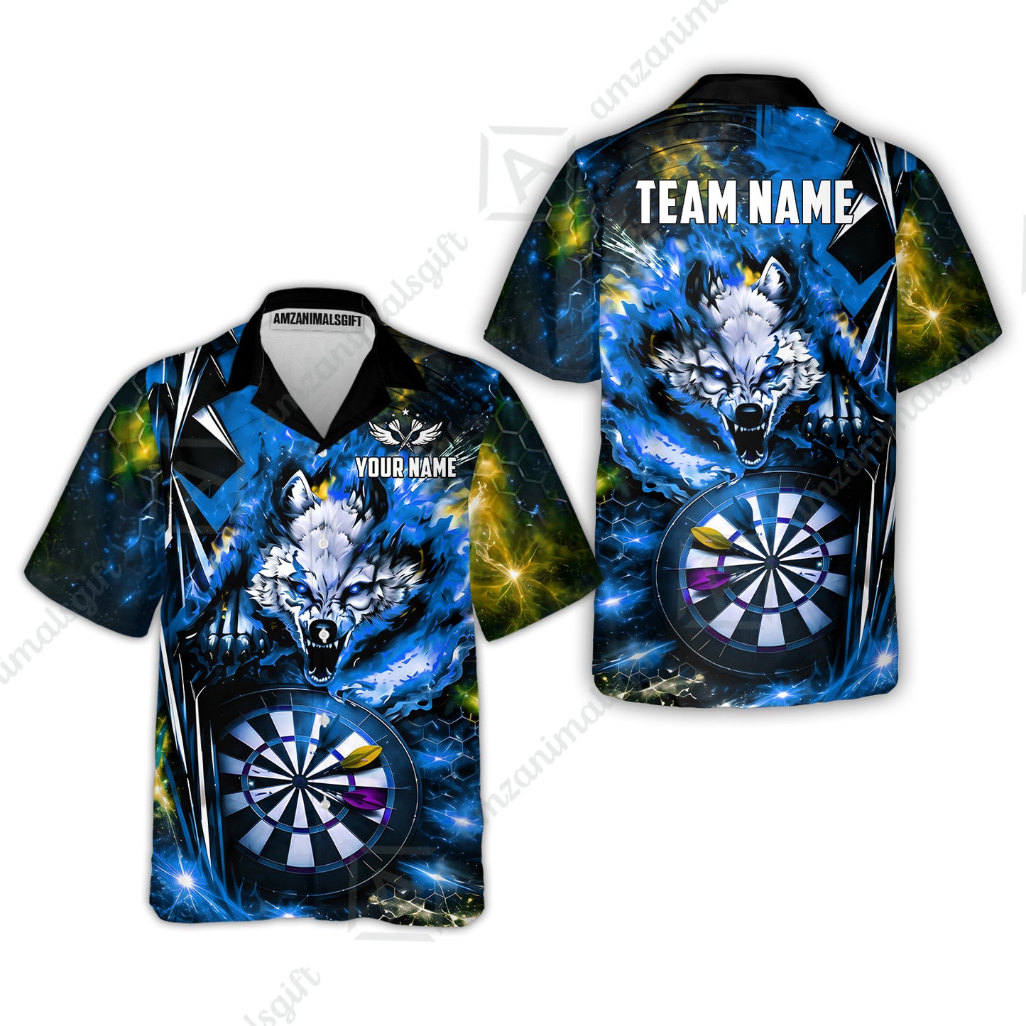 Hawaiian Shirt||Blue