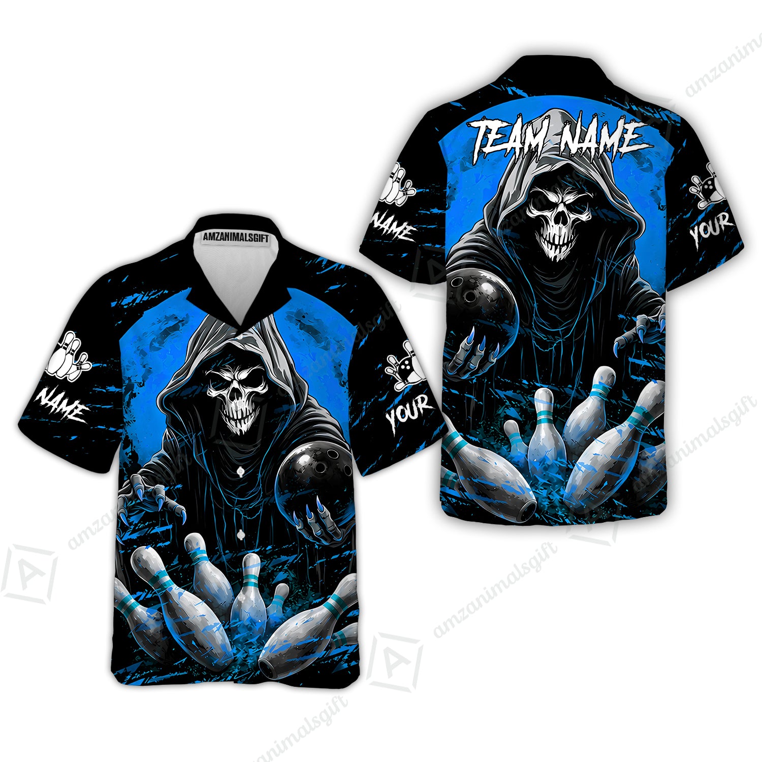 Hawaiian Shirt||Blue