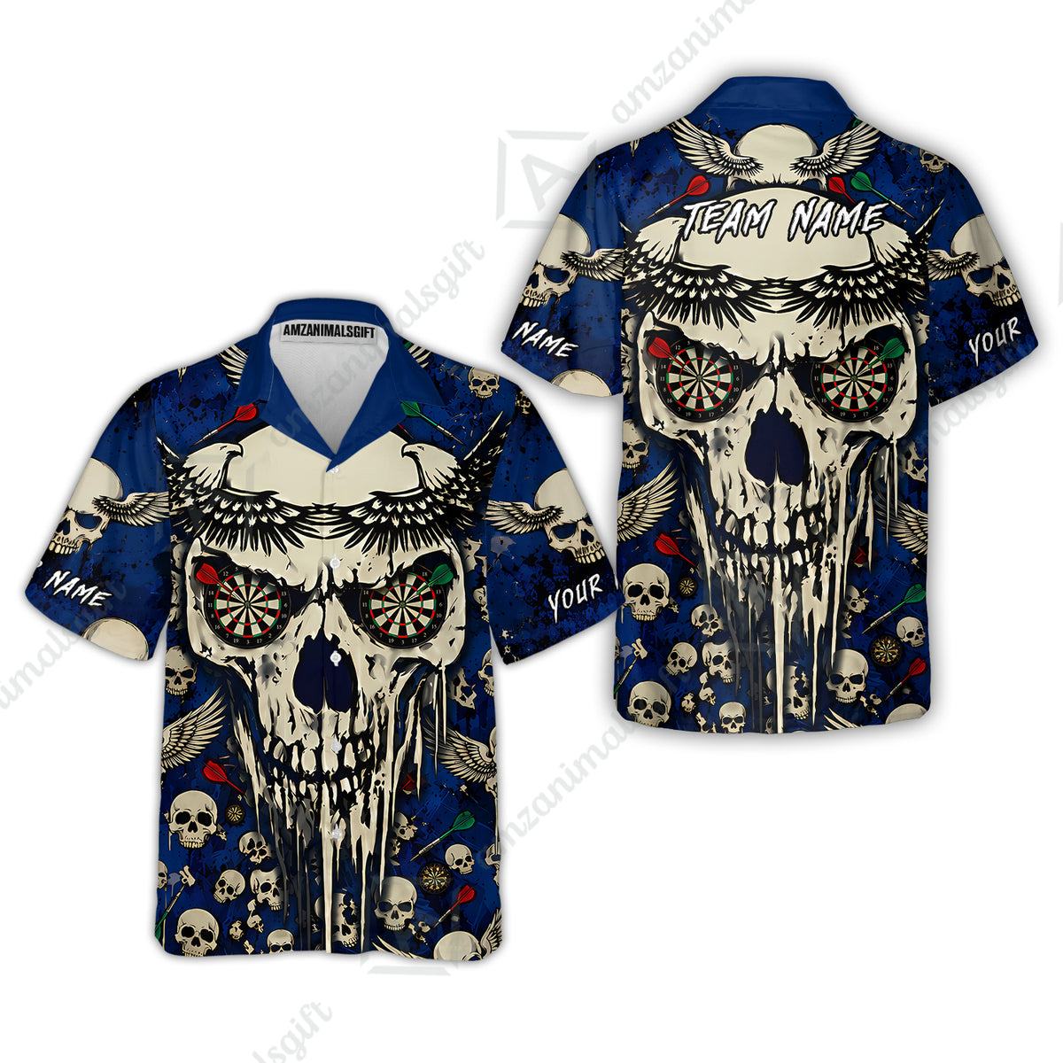 Hawaiian Shirt||Blue