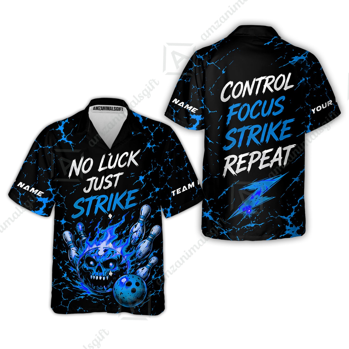 Hawaiian Shirt||Blue