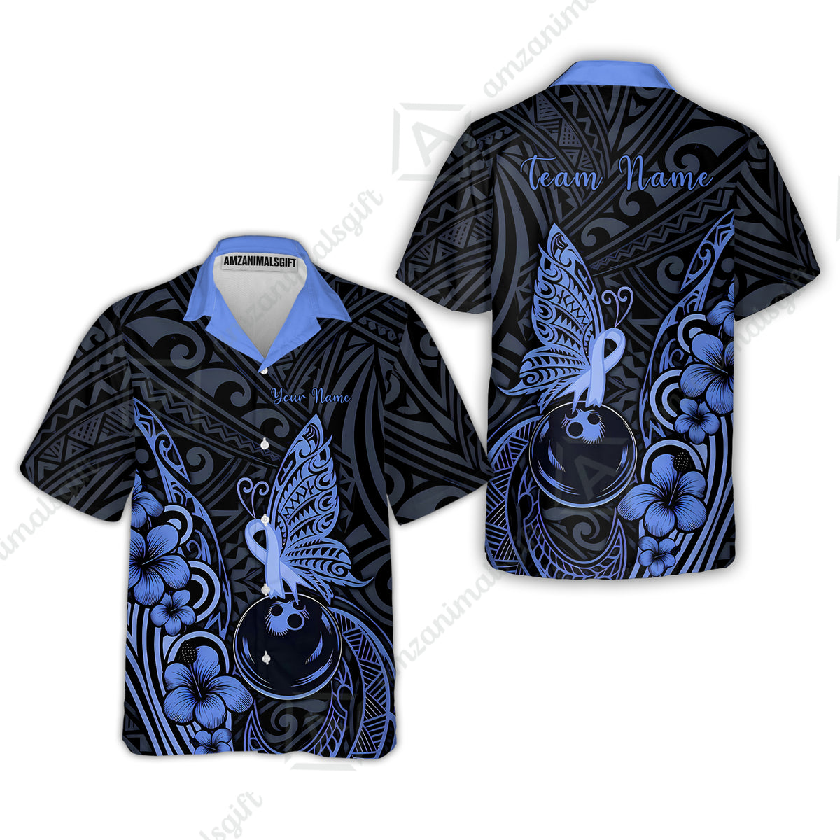 Hawaiian Shirt||Blue