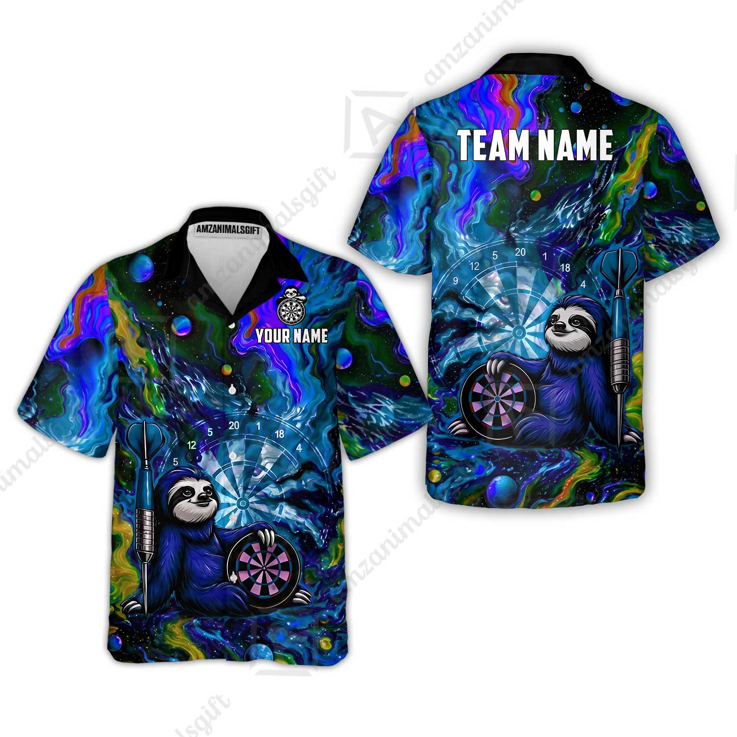 Hawaiian Shirt||Blue