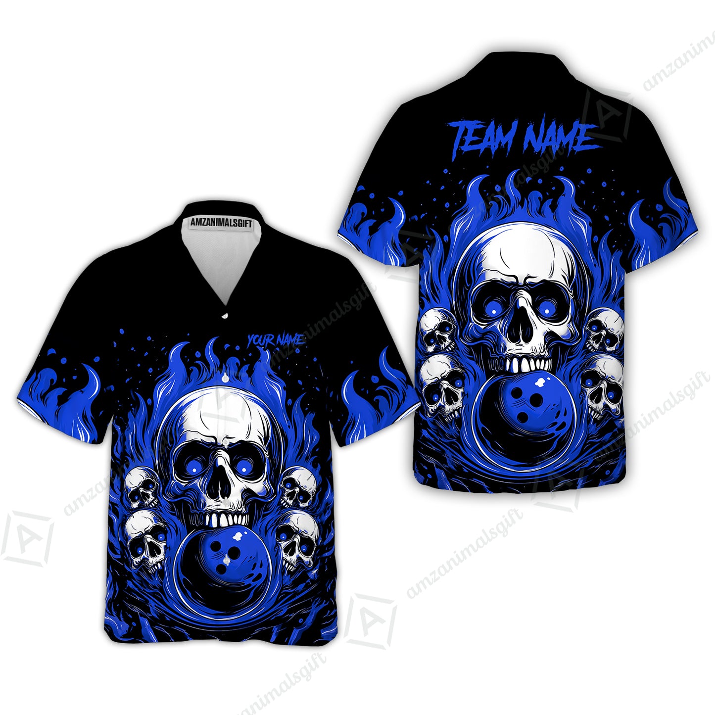 Hawaiian Shirt||Blue