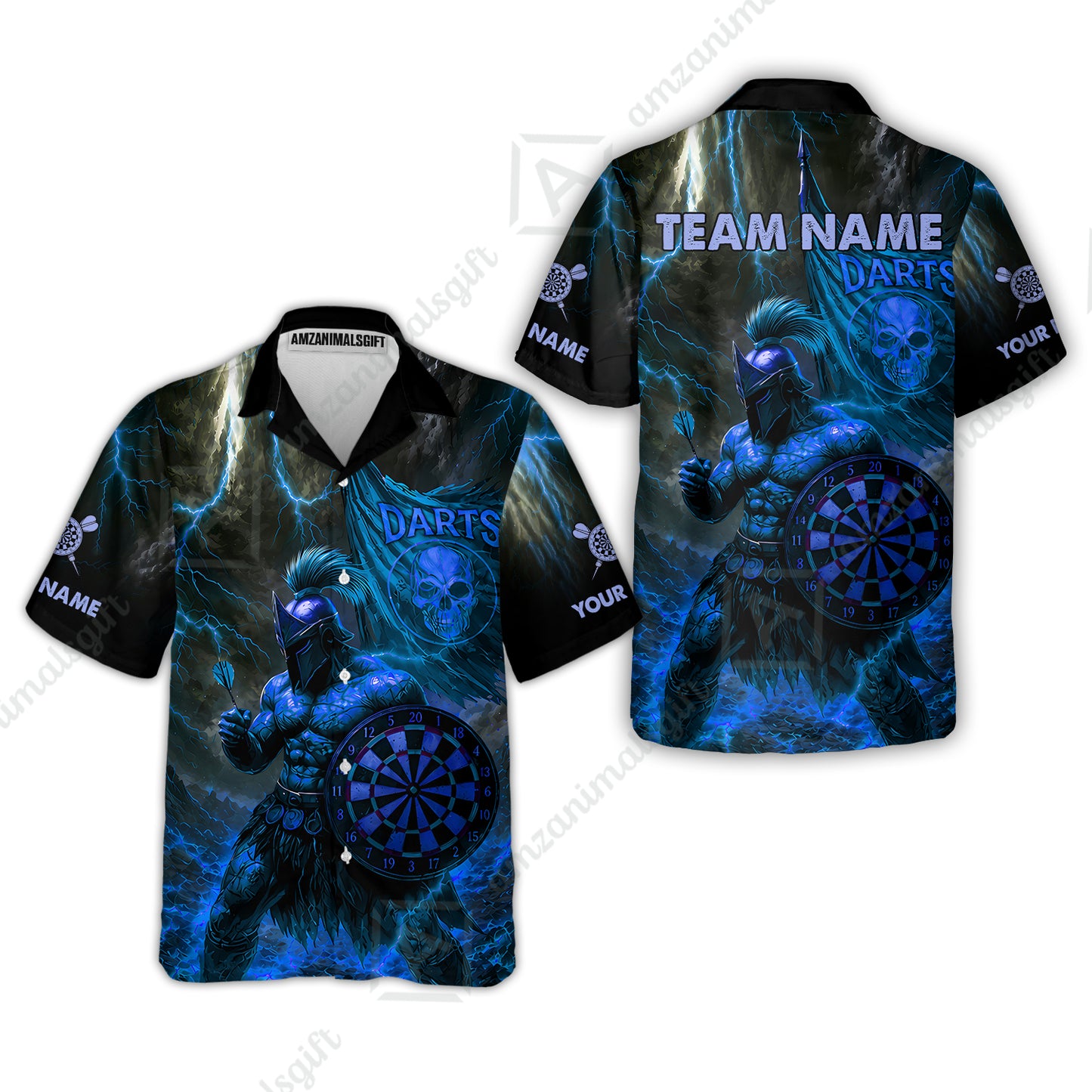 Hawaiian Shirt||Blue