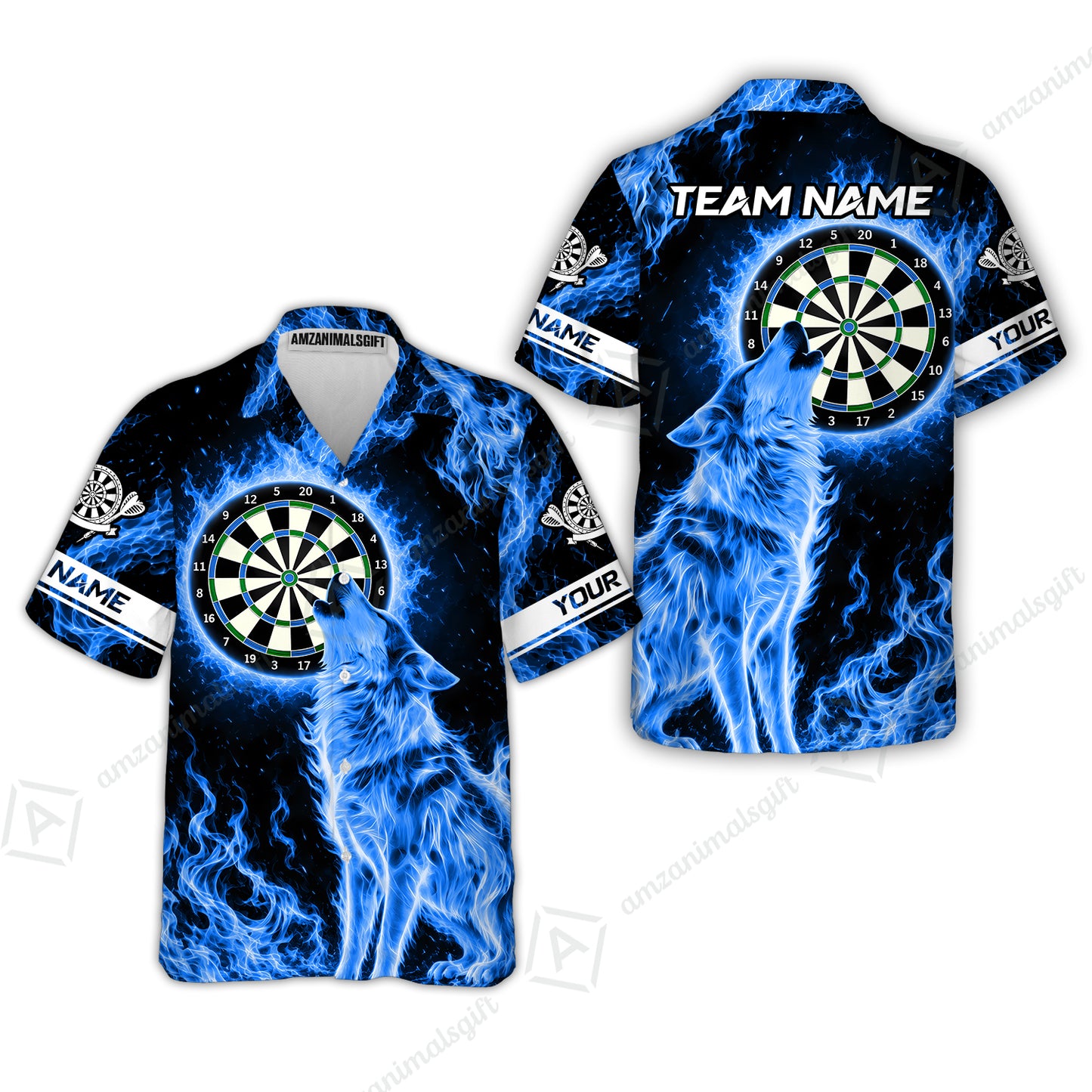 Hawaiian Shirt||Blue
