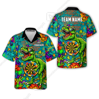 Hawaiian Shirt||Cyan
