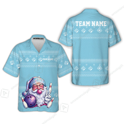 Hawaiian Shirt||Cyan