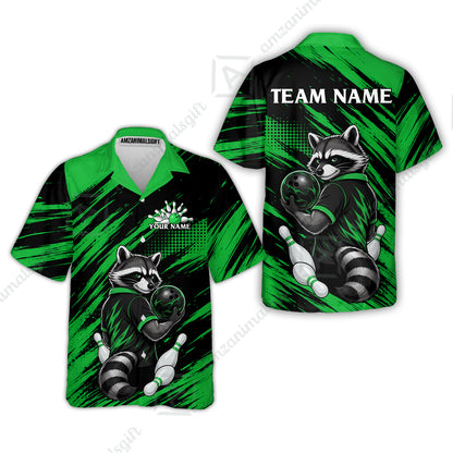 Hawaiian Shirt||Green