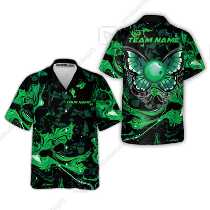Hawaiian Shirt||Green