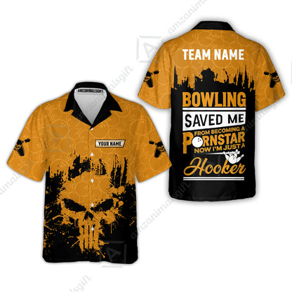 Hawaiian Shirt||Orange