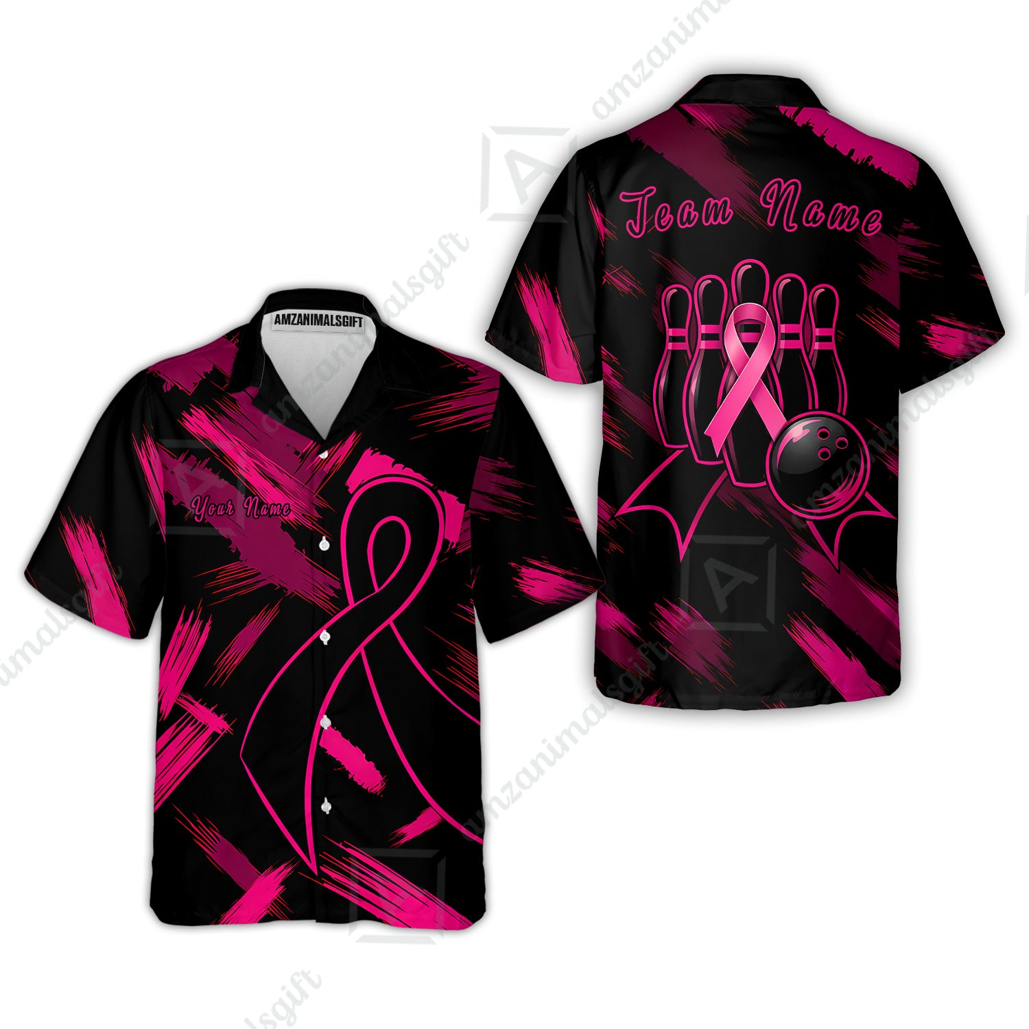 Hawaiian Shirt||Pink